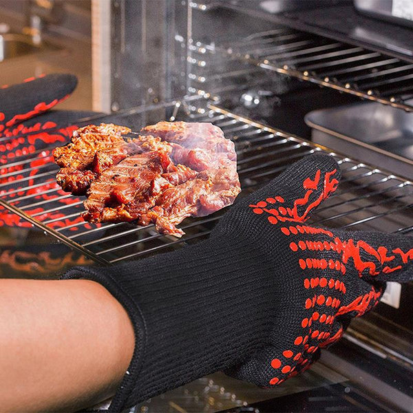 BBQ Gloves Extreme Heat Resistant 932°F(500°C) - client345