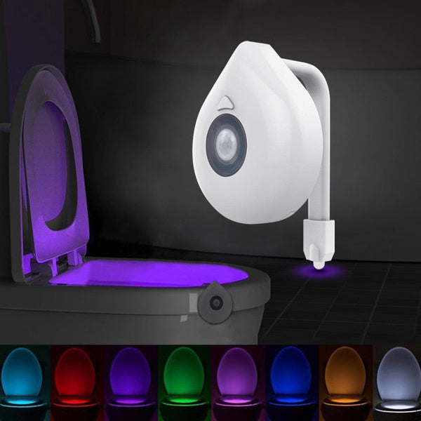 Toilet Night Light Motion-Sensor LED - client345