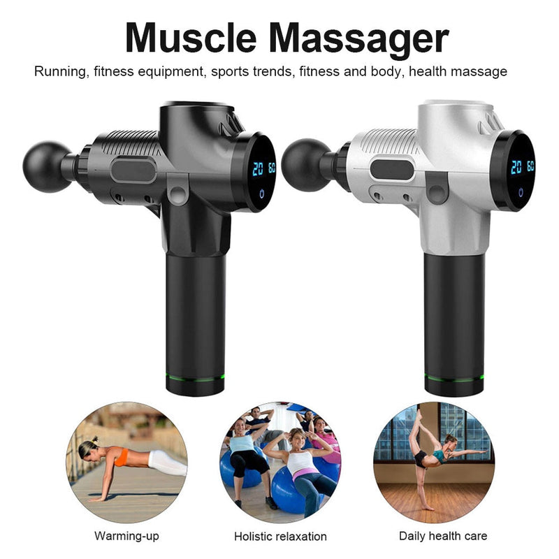 TRIIBOOFIT MASSAGE GUN - BLACK IN EVA BOX - client345